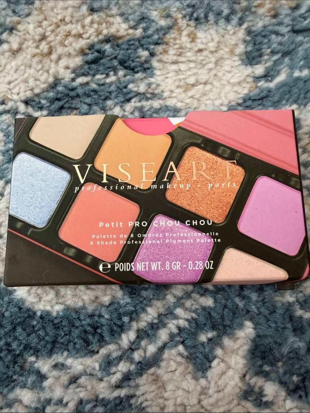 Viseart Petit Pro Chou Chou Eyeshadow Palette - Pink/Peach Shades